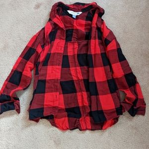 Red buffalo plaid shirt